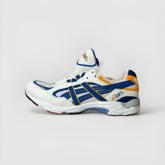 ASICS Gel-1130 Men’s Size 13 Retro Running Shoes White Blue Yellow GEL AHAR OG - Picture 1 of 15